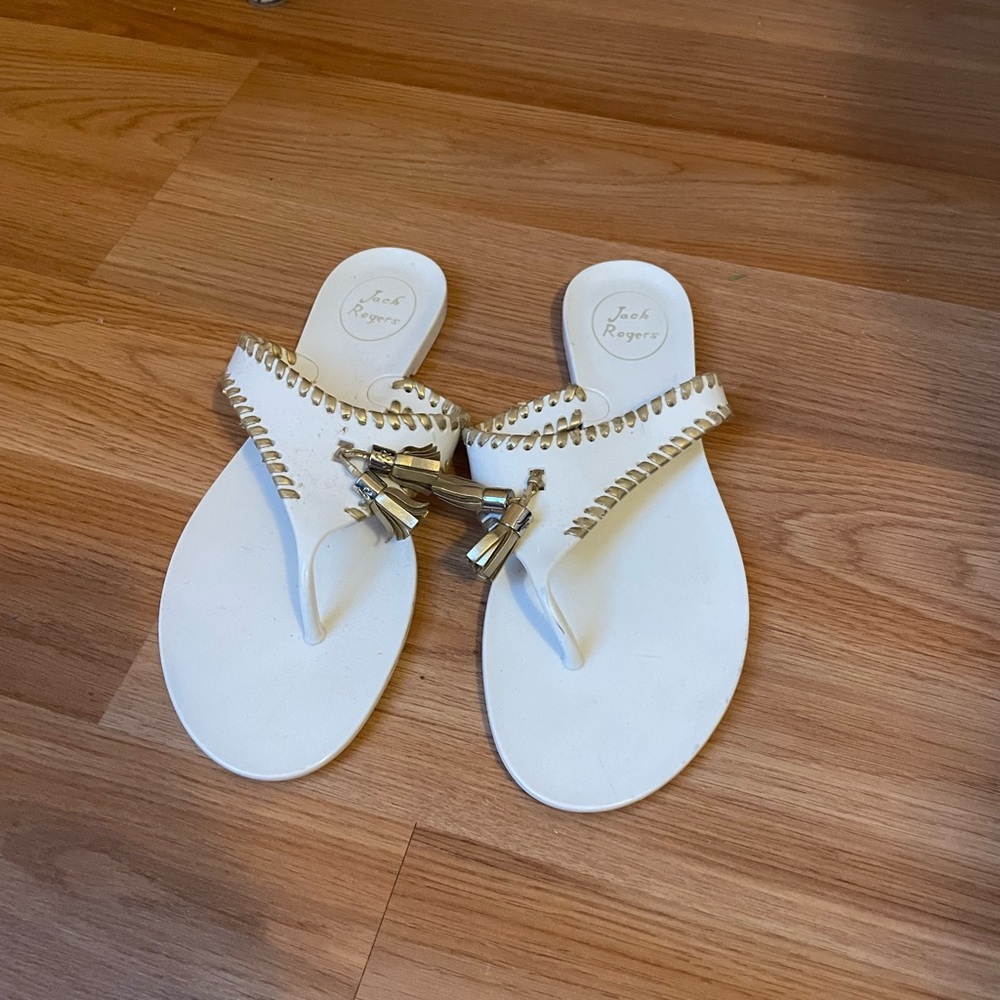 Jack Rogers Women's White Sandals